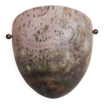 Beautiful Glass Pate Wall Lamp