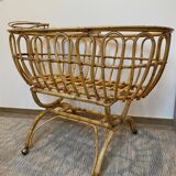 Rattan cradle