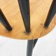 Set of four spindle back chairs, The Netherlands 1960's