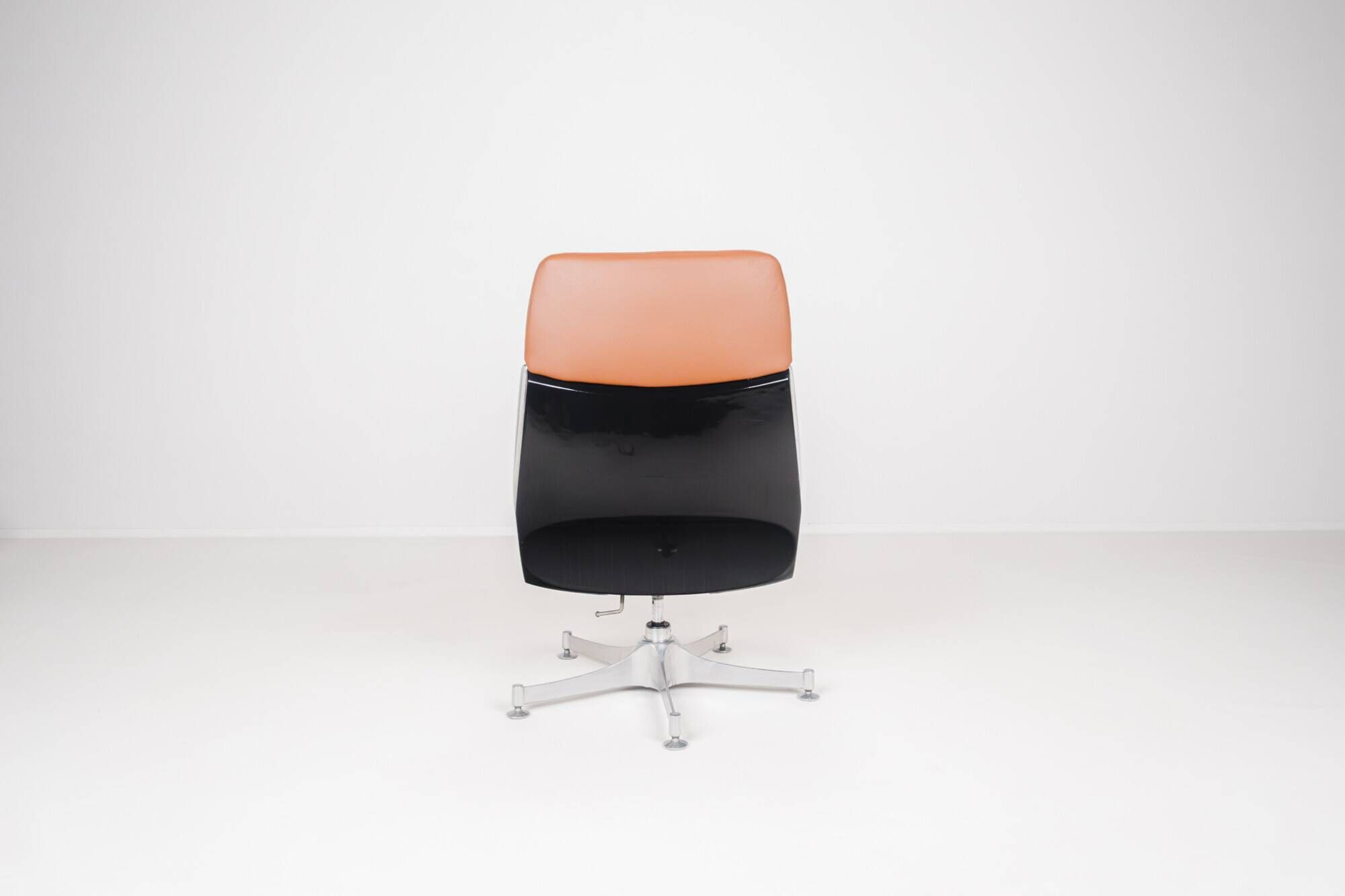 4 High Commander Office Chairs by Jorge Zalszupin - Brazil - 1980s