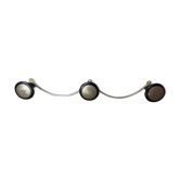Porte manteau en bakélite et métal doré années 50 60