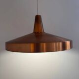Metal pendant light, Denmark 1960