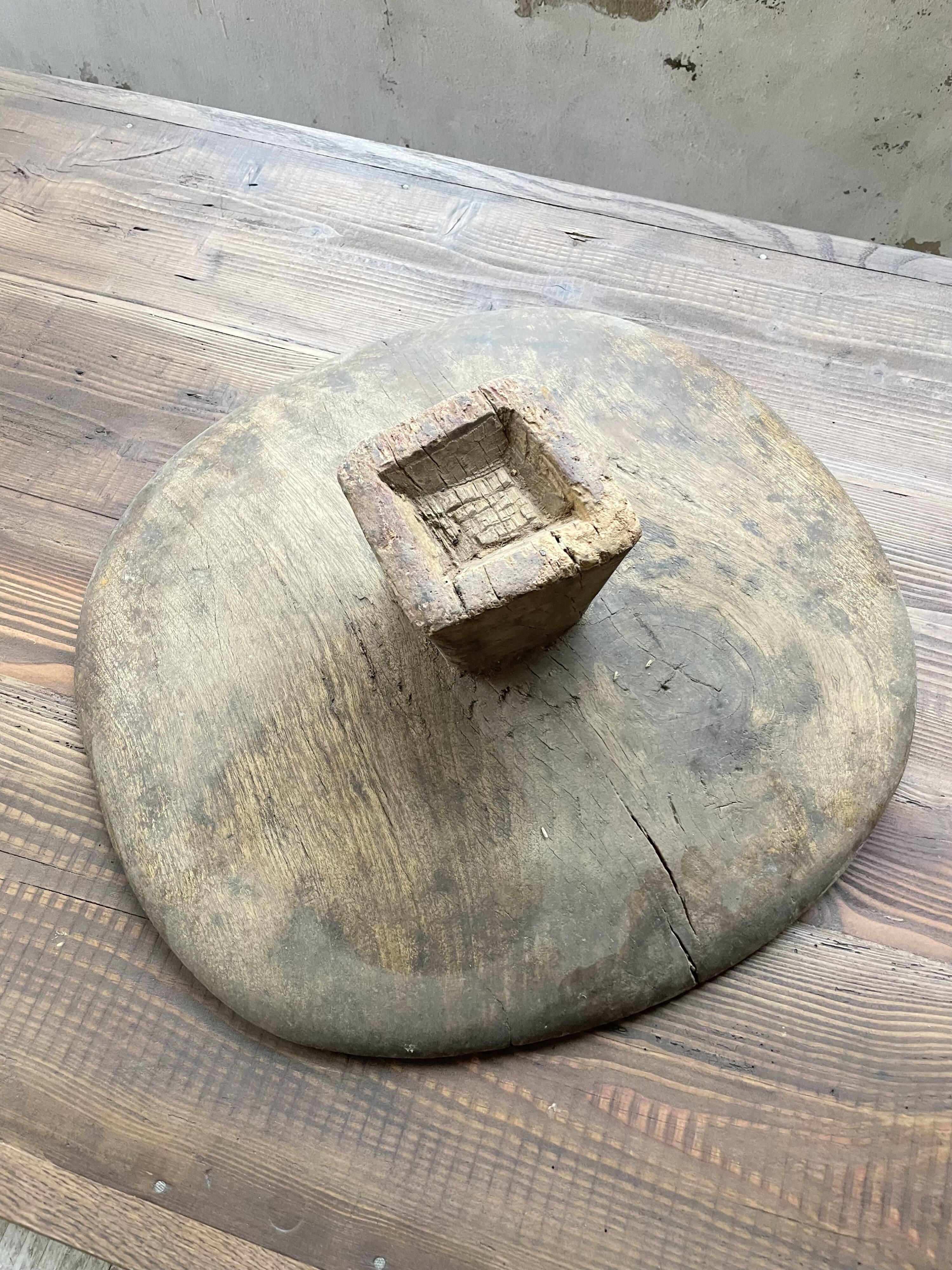 Mid-20th Tuareg wooden dish