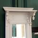 Wood and caning coat rack Louis XVI