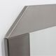Vintage stainless steel mirror by Valenti 1970s 70x70cm