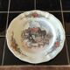 Service of 12 dessert plates and its serving dish - Obernai - Sarreguemines - Henry Loux