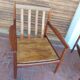 Scandinavian armchair Grete Jalk in teak, 50