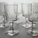 Baccarat - 7 verres à vin modèle Champigny Richelieu