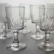 Baccarat - 7 verres à vin modèle Champigny Richelieu
