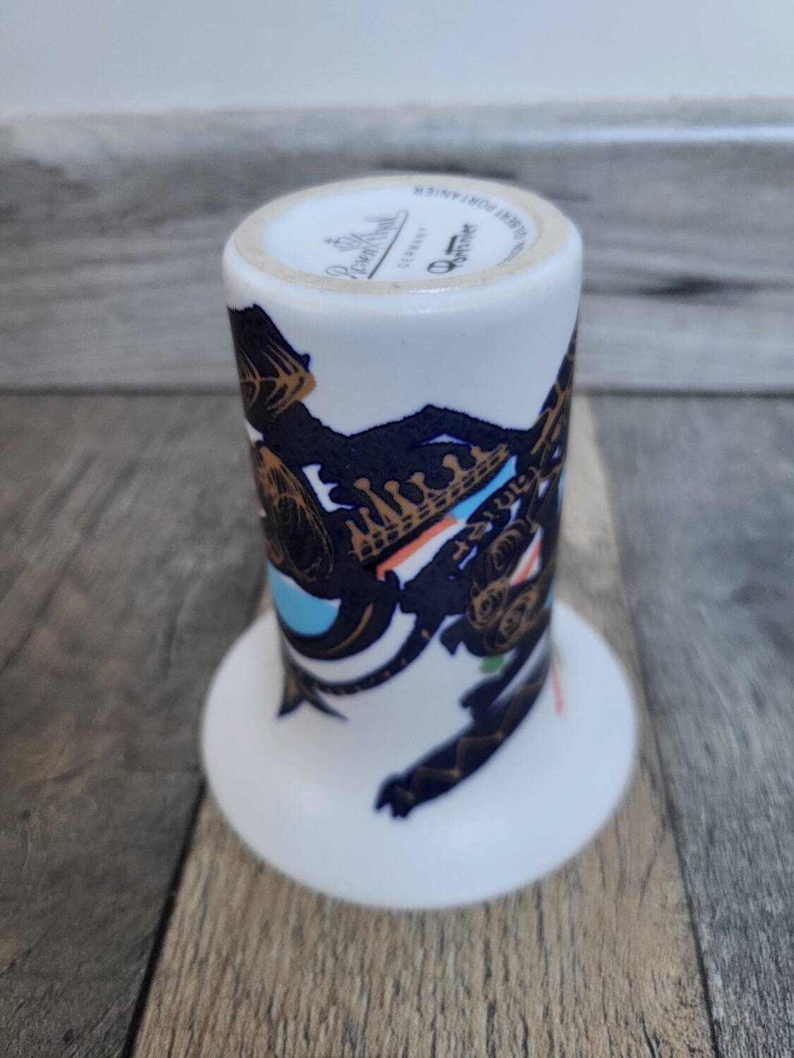 Rosenthal Gilbert Portanier Ceramic Vase / Abstract