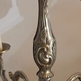 Chandelier 4 branches bronze Louis XV style