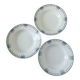 3 assiettes creuses vintage de St Amand 220645