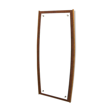 Scandinavian mirror "Mod 220", Johansfors Spegelfabrik, Sweden, 1960, 101cm x 48cm