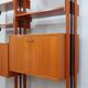 Mid-Century Italian teak bookcase / room divider AV Arredamenti 1960s