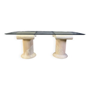 Table à manger vintage - pierre