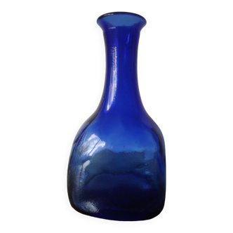 Cobalt Blue Glass Bottle