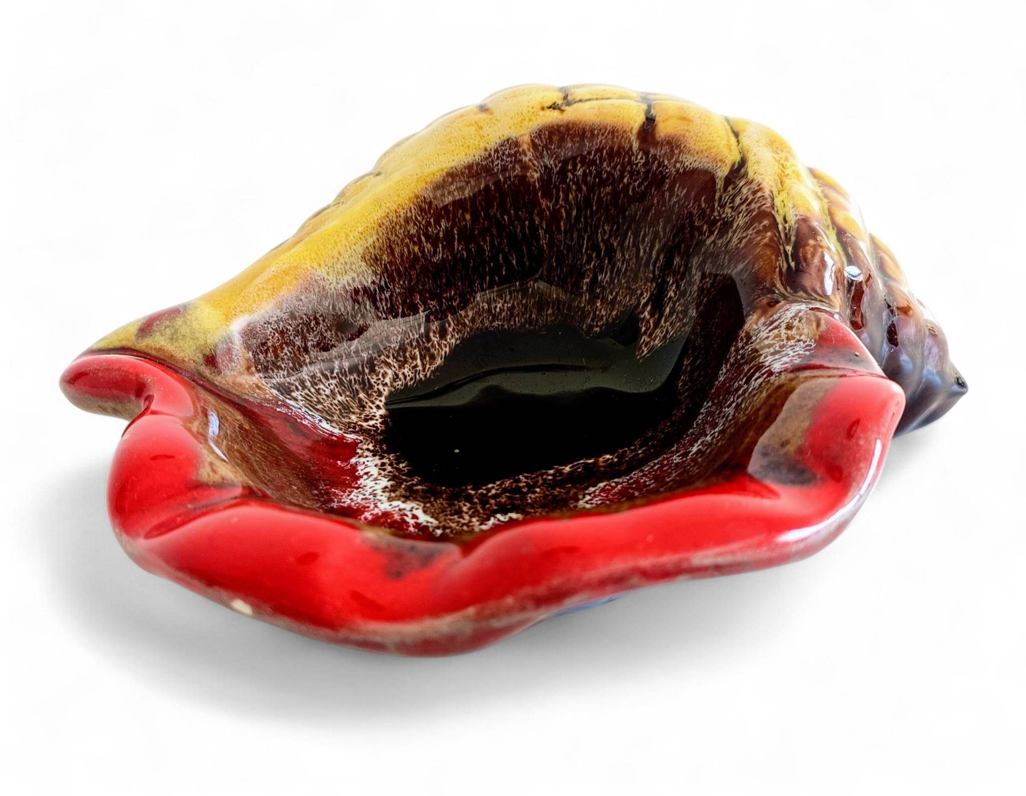 Mid-Century Vallauris “Sea Shell” Vide-Poche / Catchall, France, 1950s
