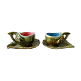 2 cups and under dabcupine cups, shellfish shape