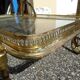 Rolling serving table in neo-classical Louis XVI style.