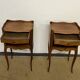 Pair of Louis XV style bedside tables