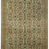 Turkish Wool Vintage Kayseri Rug 196 cm x 290 cm