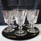 Saint louis caton 6 wine water glasses crystal - 14 cm