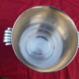 Art-deco ice bucket silver-plated metal art deco period reneka