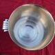 Art-deco ice bucket silver-plated metal art deco period reneka