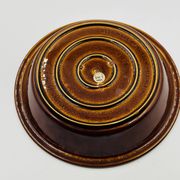 Plat rond Deco Hälsingborg Ringar K.J. Svensson, 1970