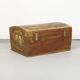 Antique Folk Art Painted bridal chest