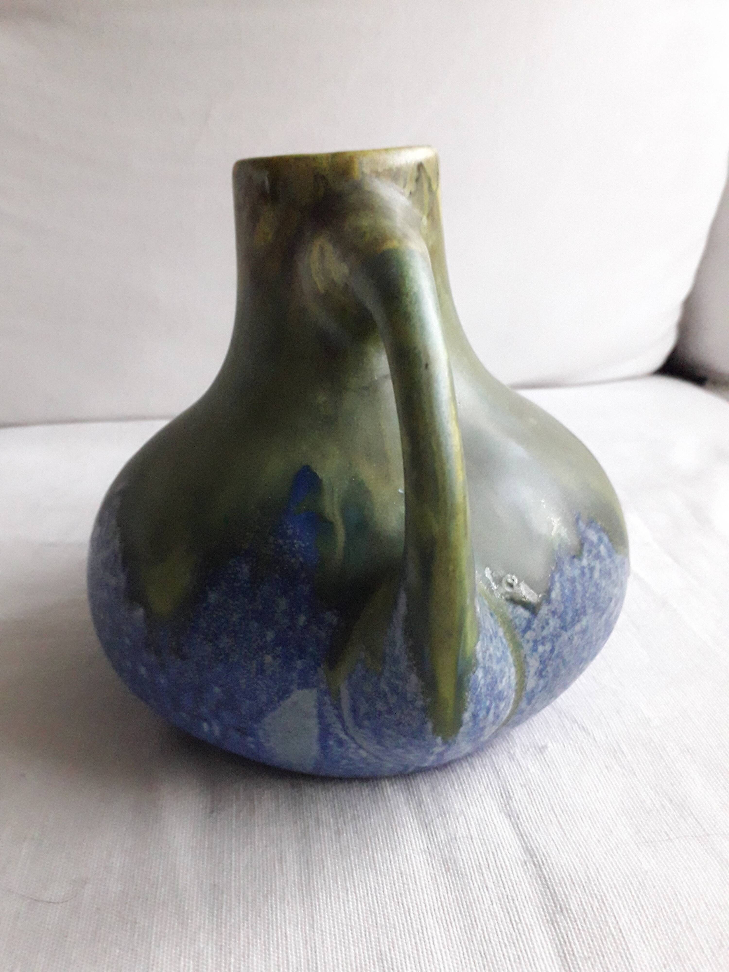 Vase signed Gréber very original