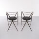 2 chaises pliantes Cendrillon, Hiroyuki Yamakado, 1987