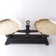 Cast iron and brass balance
