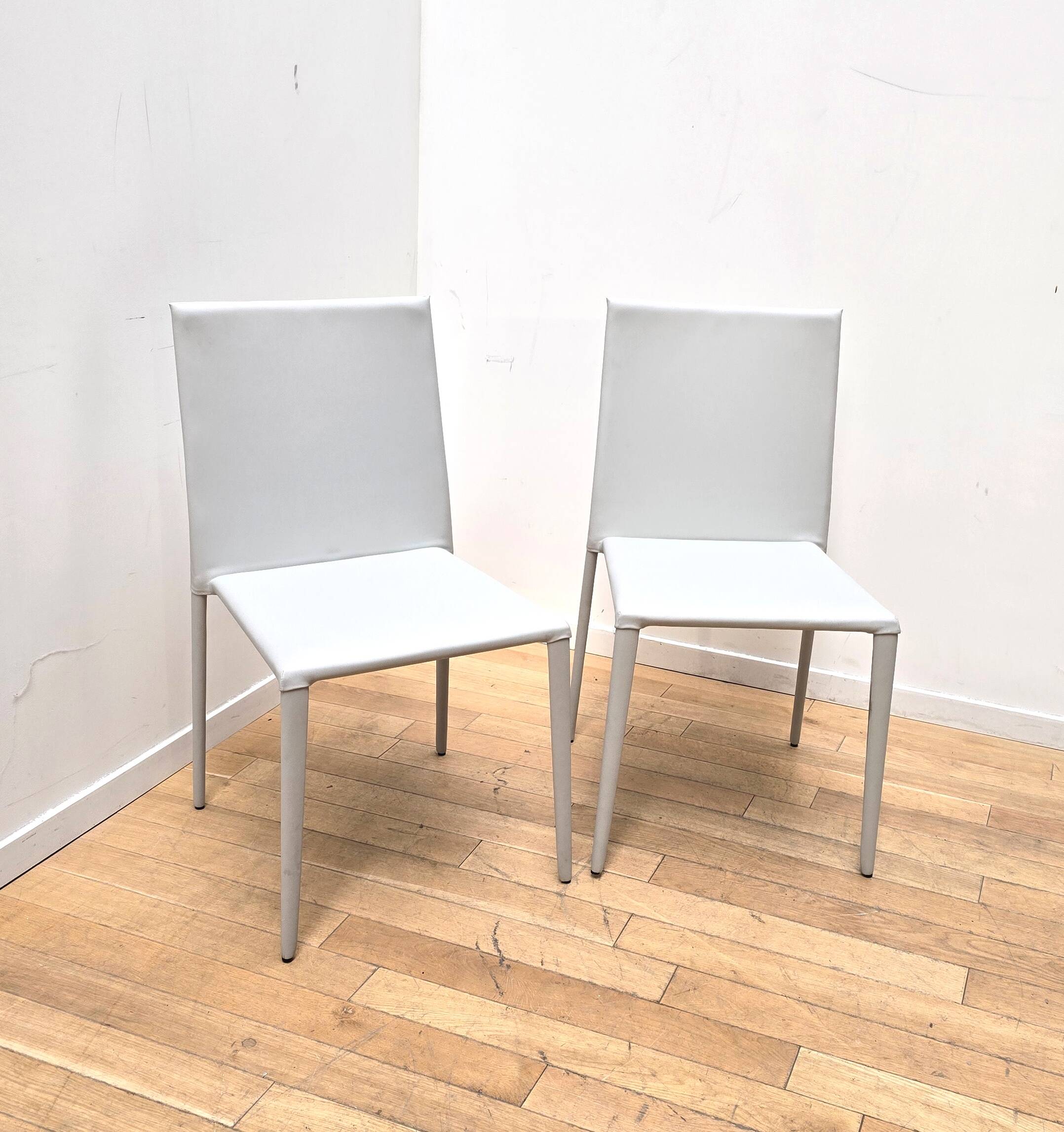 Norma chair pair, Arper