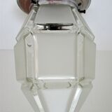 Art deco ceiling frosted and transparent 1930s glass