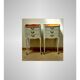 Pair of antique bedside tables
