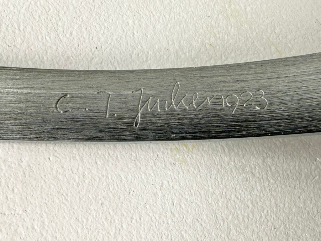 Bauhaus table lamp, designed in 1923 by Carl Jacob Jucker for Imago DP, Italy, 1960s