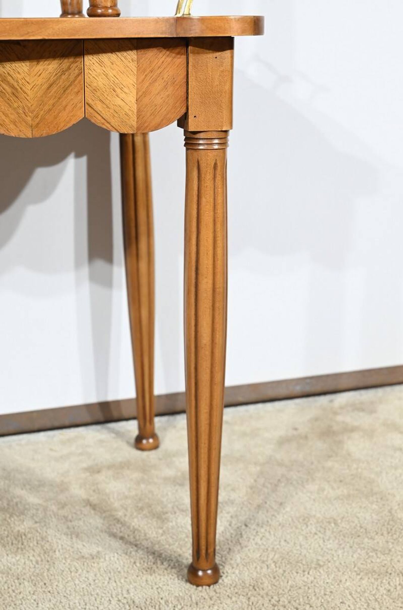 Walnut and Rosewood Marquetry Service Table – 1940