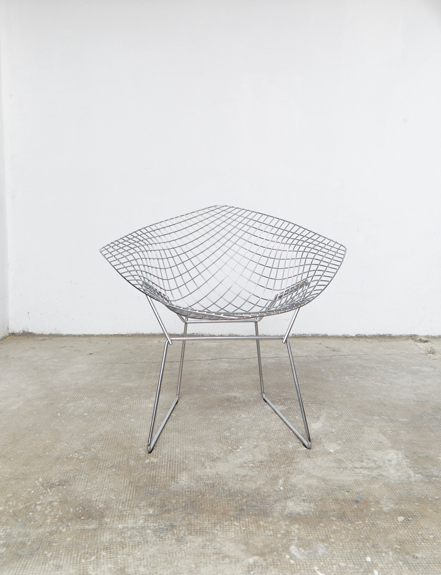 Harry Bertoia diamond chair 421 for Knoll International