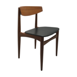 Henry Walter Klein's Scandinavian teak chair for Bramin 60s