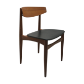 Henry Walter Klein's Scandinavian teak chair for Bramin 60s