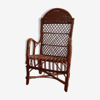 Children's rattan chair