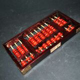 Vintage Chinese wooden abacus – Curiosity China schoolboy accounting