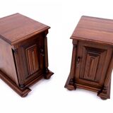 Pair of bedside tables, France, circa 1920.