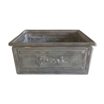 Industrial-style "FAMI" metal case