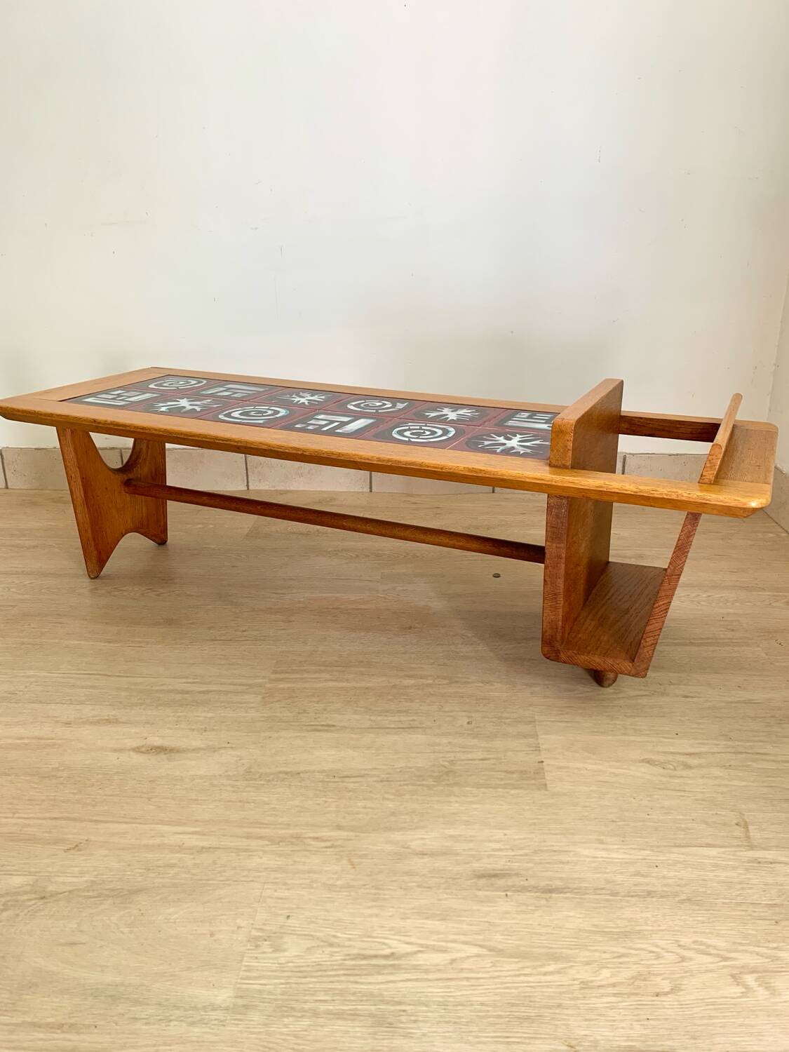 Guillerme and Chambron 60s coffee table