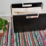 Magazine rack leather made by Brabantia 70 years