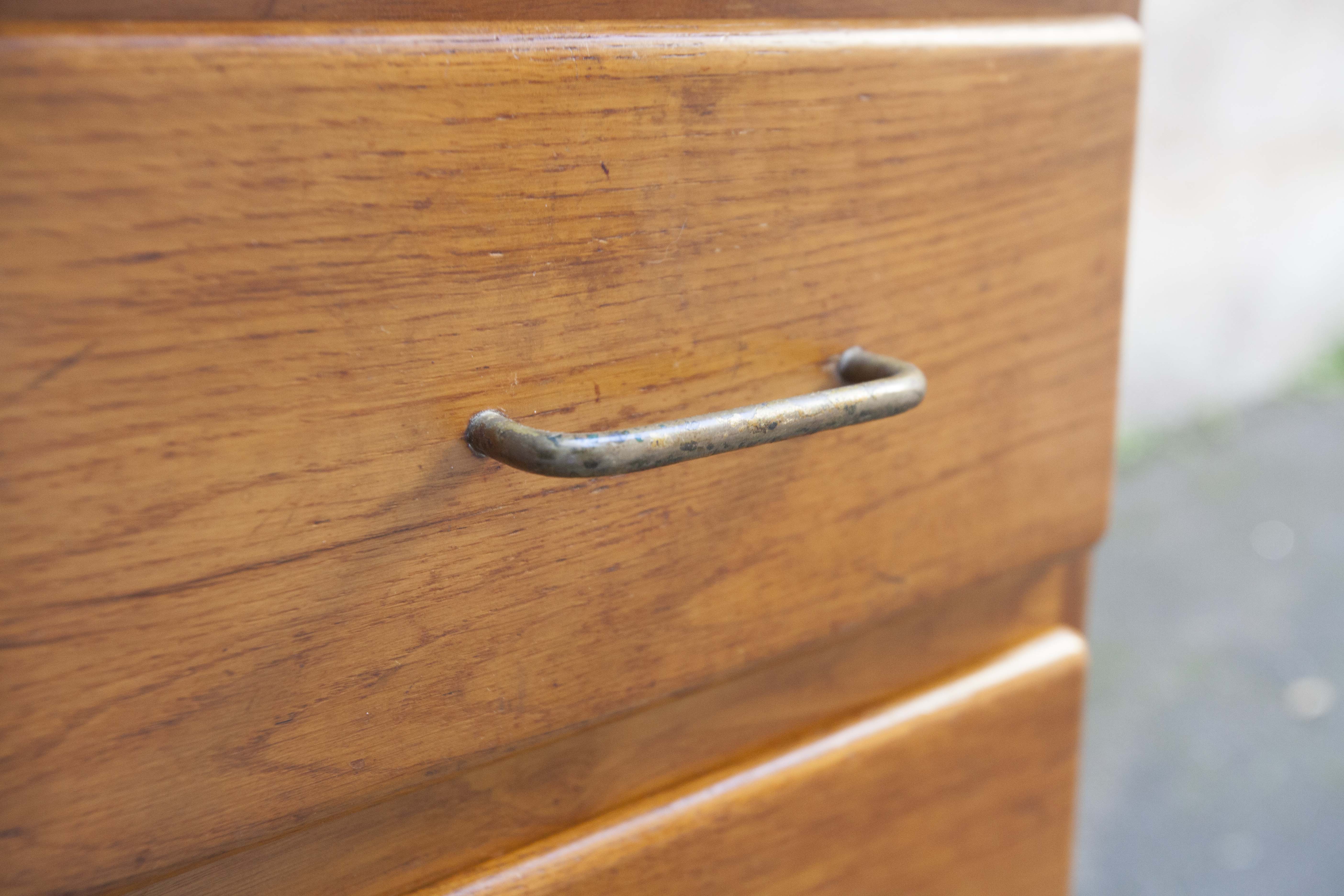 Industrial office schoolmaster 4 drawers