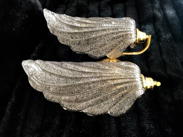 Pair of lamps & Barovier Toso Murano