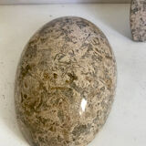 Pair of stone book clamts